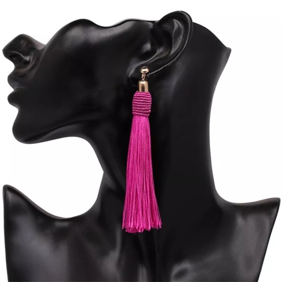 🔴5/$15⚠️𝗖𝗟𝗘𝗔𝗥𝗔𝗡𝗖𝗘⚠️Pink Earrings NEW - Picture 4 of 8